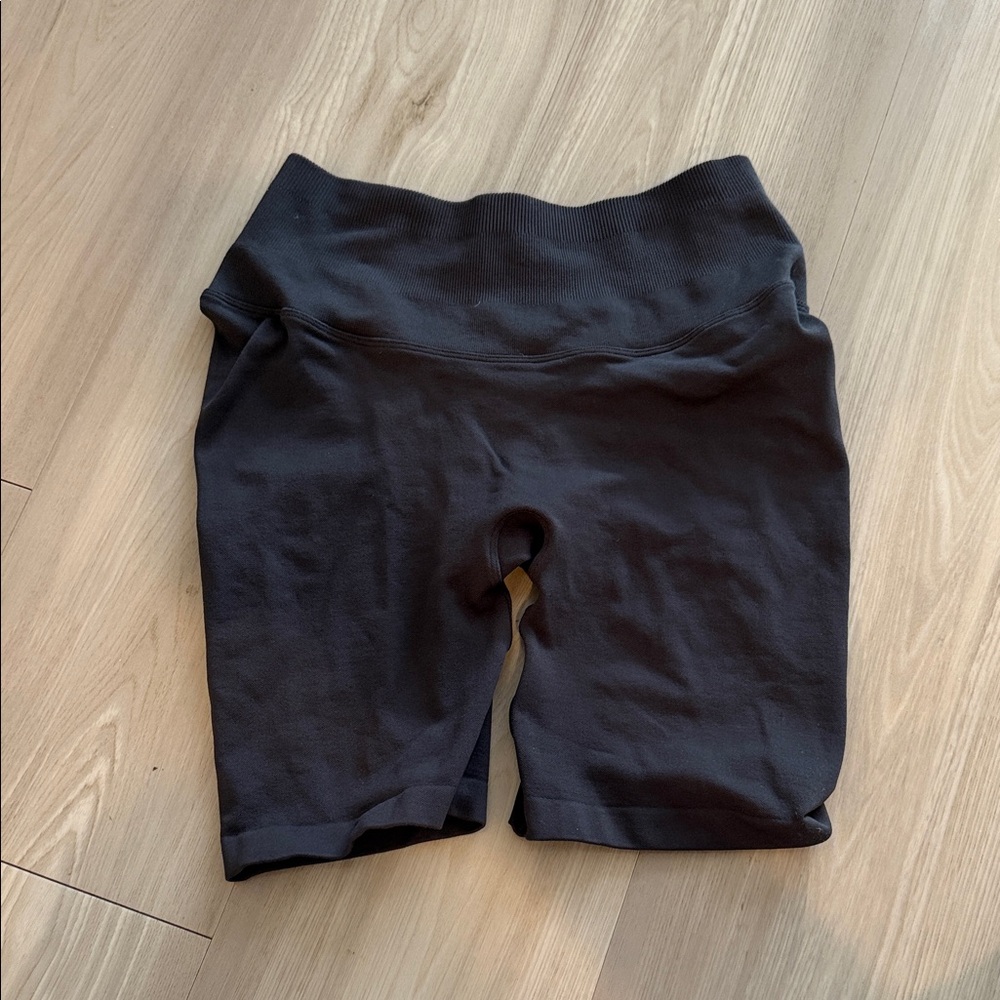 SKIMS Black Bike Shorts